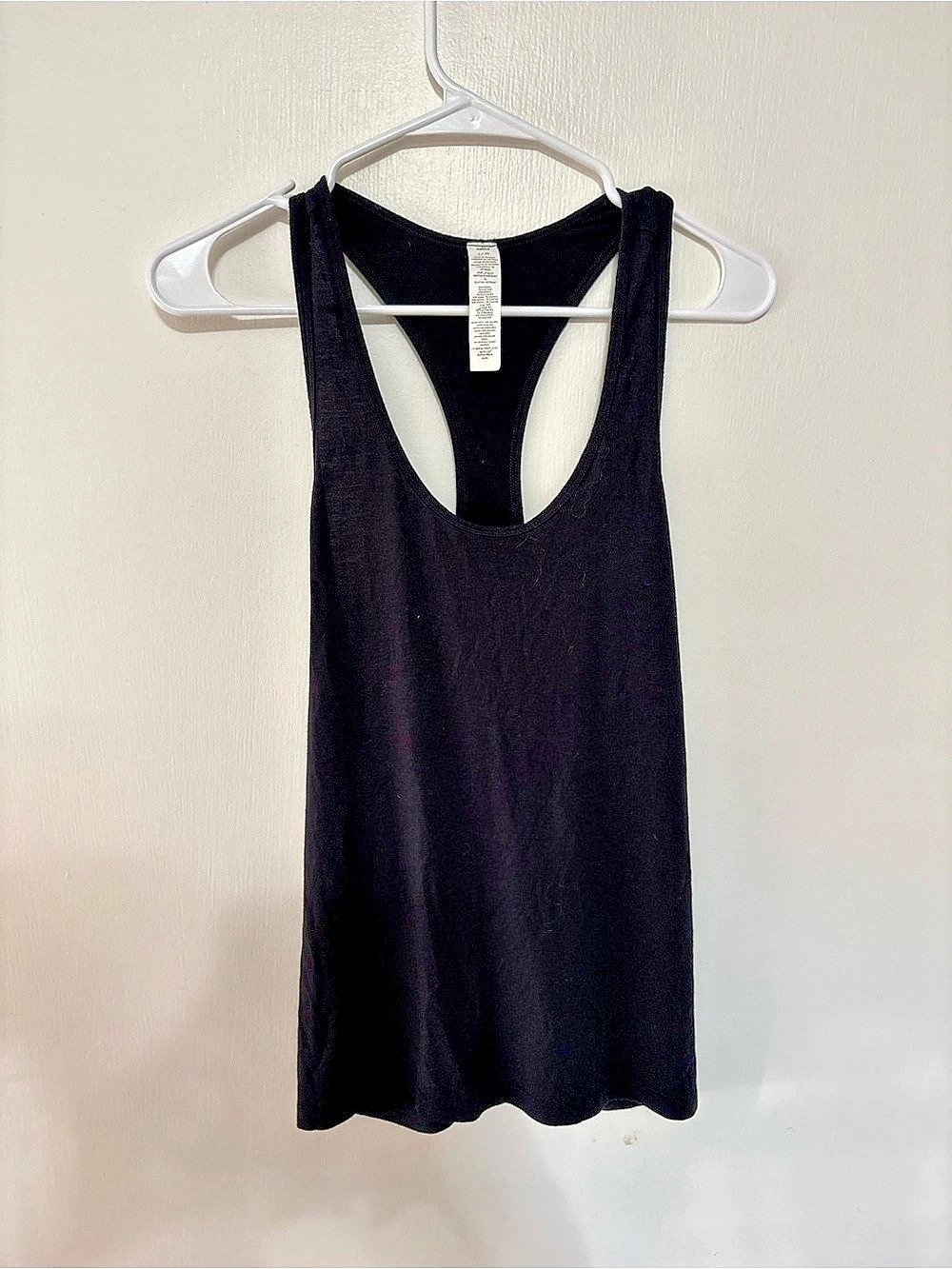 alo All Day Tank Black Tank Top Size Large